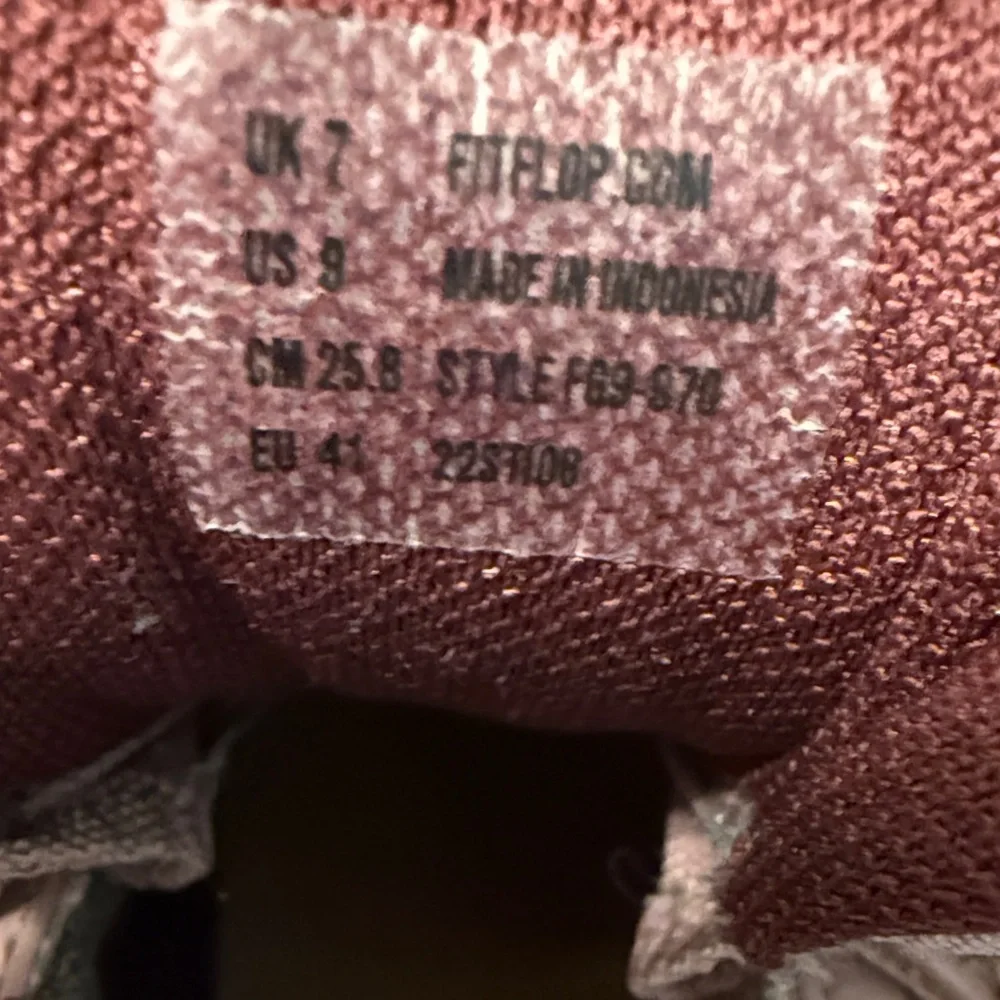 Fitflop Blush Pink Women's Sneakers Sz 9